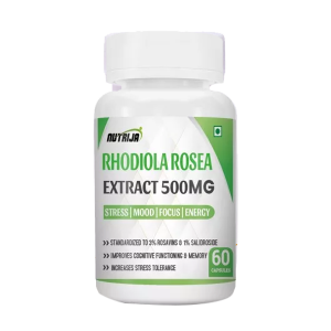 Rhodiola Rosea Extract 500mg Capsules