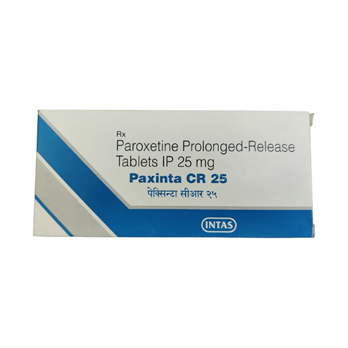 Paxinta CR 25 Tablet (Paroxetine)
