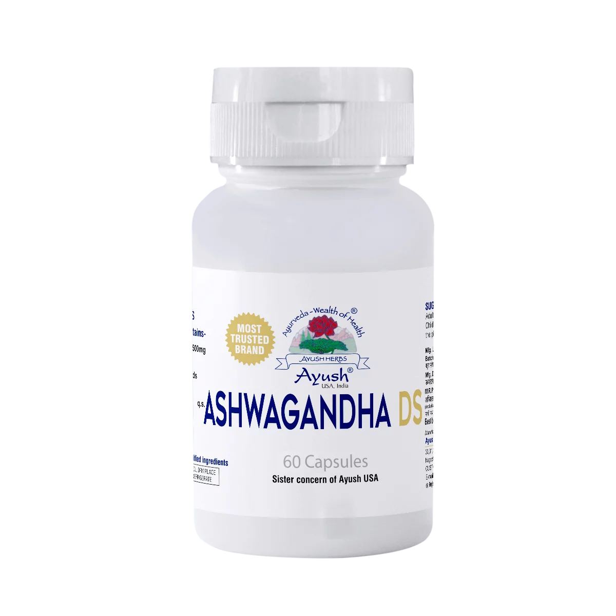 Ashwagandha DS 500mg Capsules