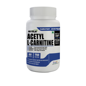 Acetyl L-Carnitine (ALCAR) 750mg Capsules