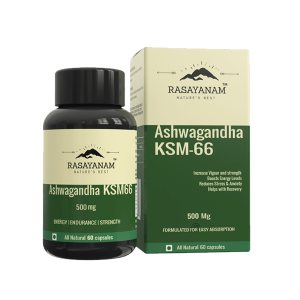 Ashwagandha KSM-66 500mg Capsules