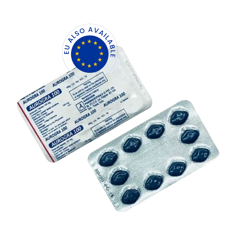 Aurogra 100mg (Sildenafil)