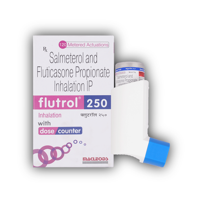 Flutrol 250 Inhaler (Salmeterol + Fluticasone)