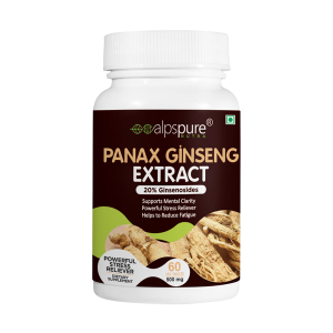 Panax Ginseng Extract 500mg Veg Tablets