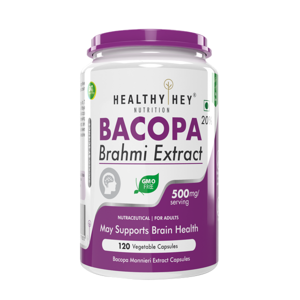 Bacopa Monnieri Extract 500mg Veg Capsules