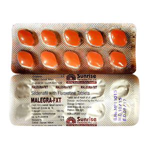 Malegra FXT (Sildenafil/Fluoxetine)