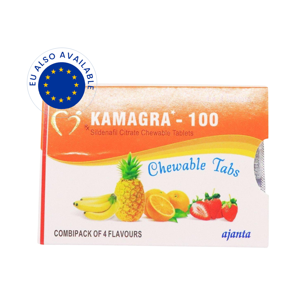 Kamagra Chewable 100mg (Sildenafil