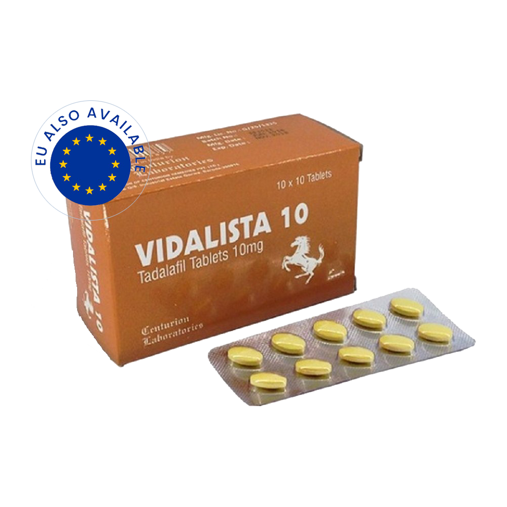Vidalista 10mg (Tadalafil)