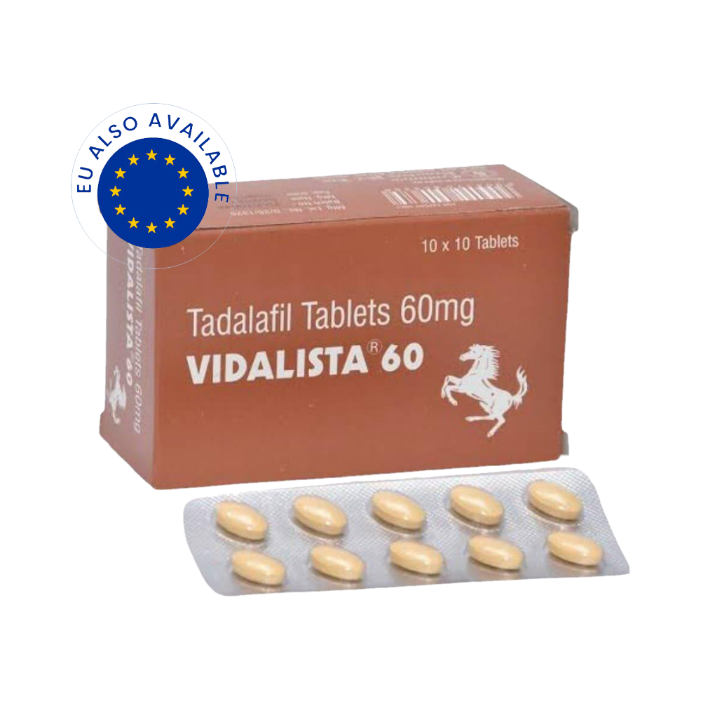 Vidalista 60mg (Tadalafil)