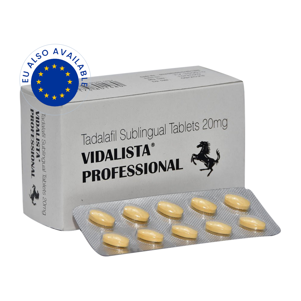 Vidalista Professional 20mg (Tadalafil)
