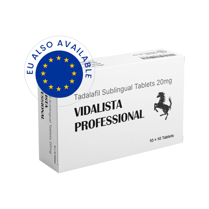 Vidalista Proffesional 20mg (Tadalafil)